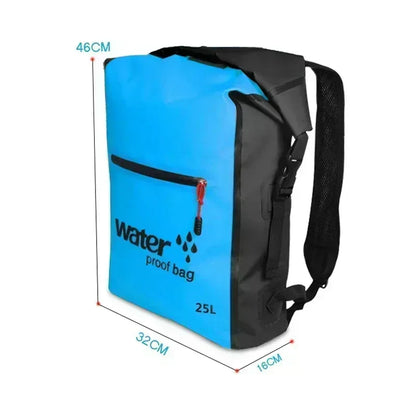 Waterproof Outdoor Backpack 25L Wet Dry Bag