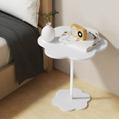 Unique White Side Table