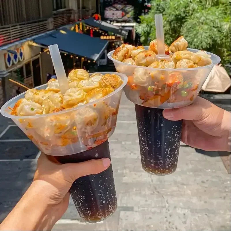Convenient On-The-Go Snack Bowl Set