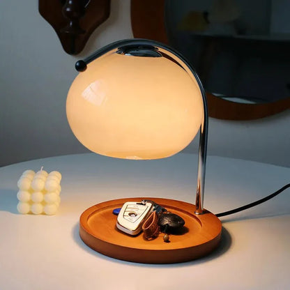 Warm Glass Tea Light Lamp