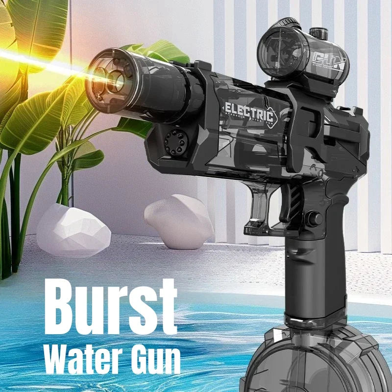 Fun Splash Water Blaster Toy with LED Lights - Luxicro