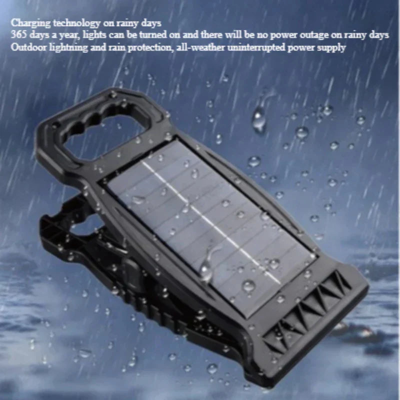 Green Solar Powered Outdoor Light Lamp