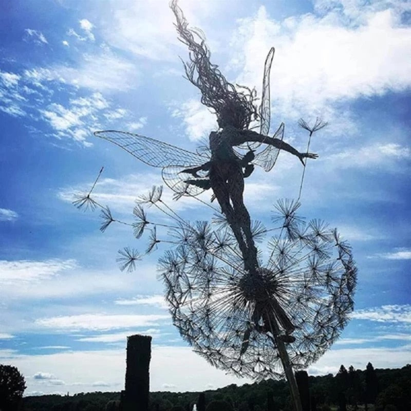 Enchanting Fairy Figurines: Cute Outdoor Decor - Luxicro