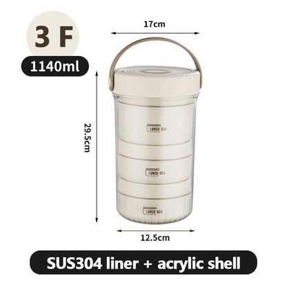 Leakproof Airtight Plastic Food Storage Container Box