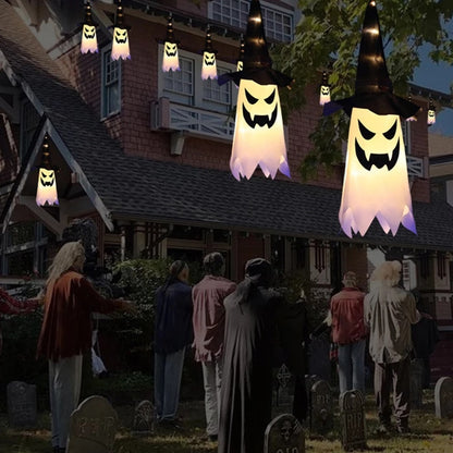 Spooky Hanging Ghost Decor Lamp