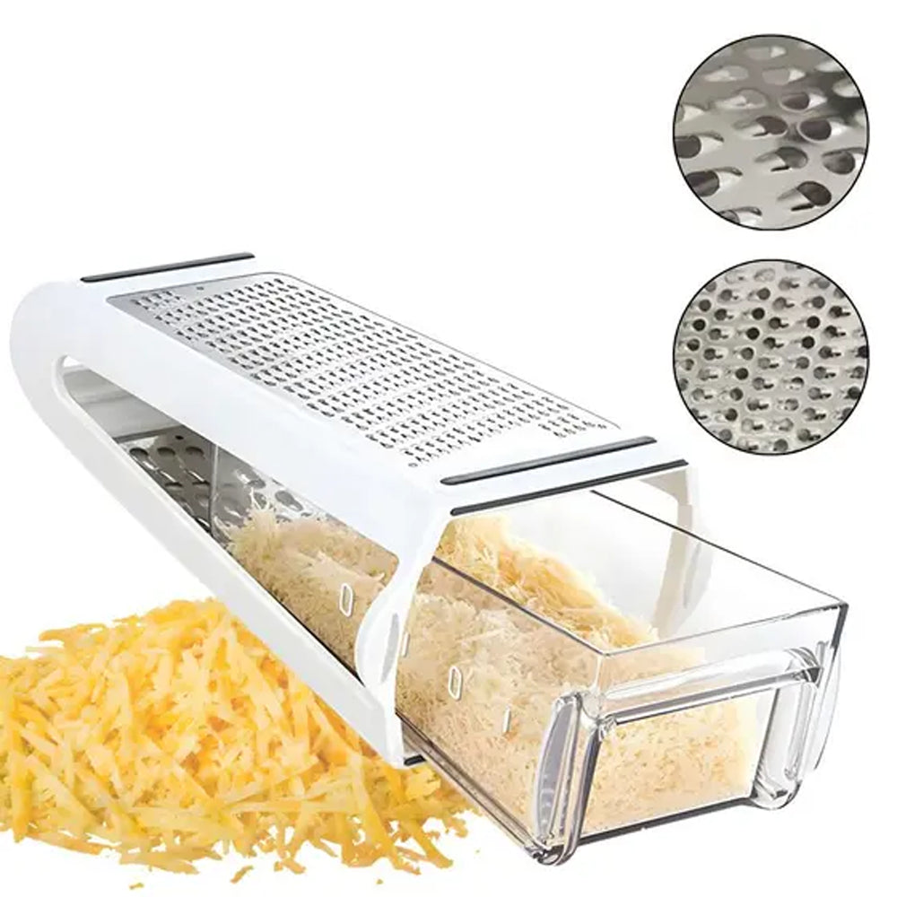 Deluxe Electric Cheese Shredder with Storage Box - Luxicro