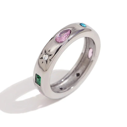 Premium 18k Stone Cocktail Ring