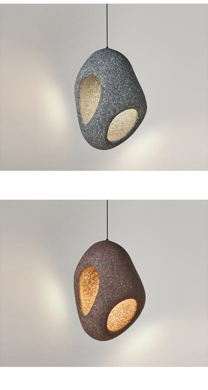 Edgy Modern Metal LED Pendant Lamp