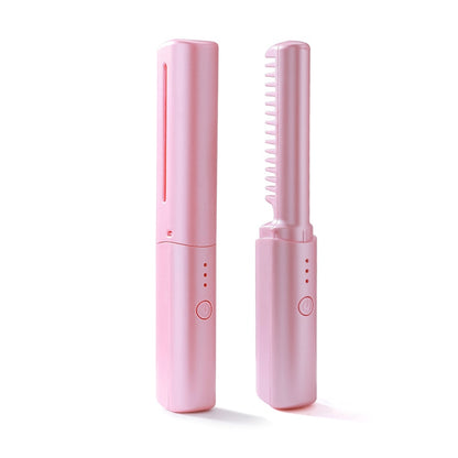 Compact Travel Hair Straightener Styling Comb