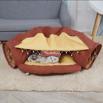 Portable Pet Foldable Play Tent Bed