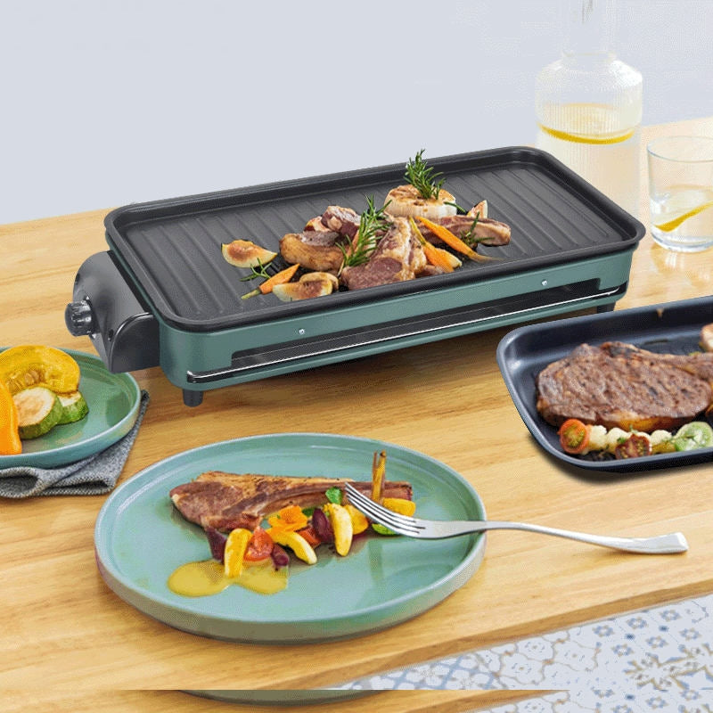 Easy Clean Indoor Electric BBQ Grill - Luxicro