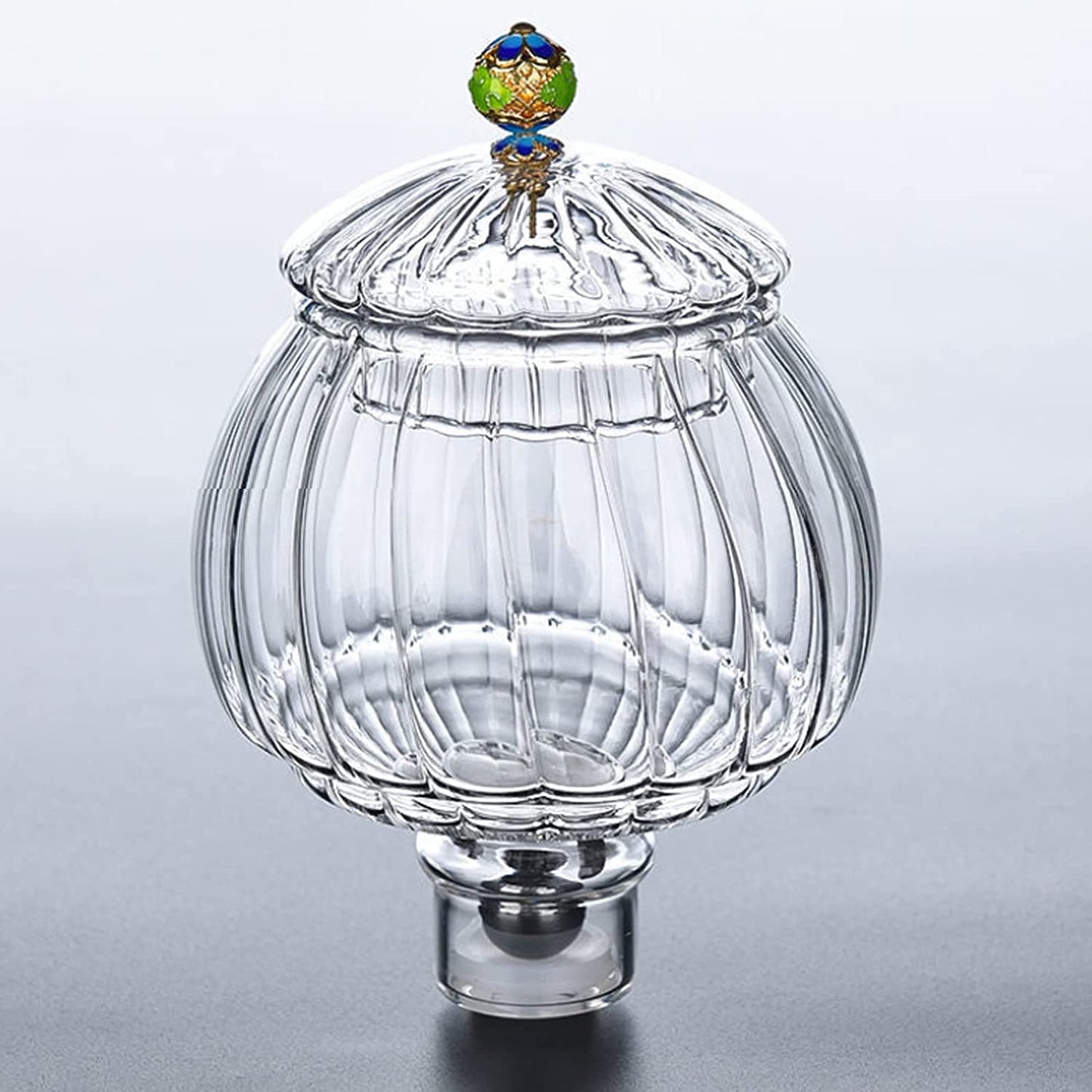 Elegant Leaf Design Automatic Tea Infuser Set