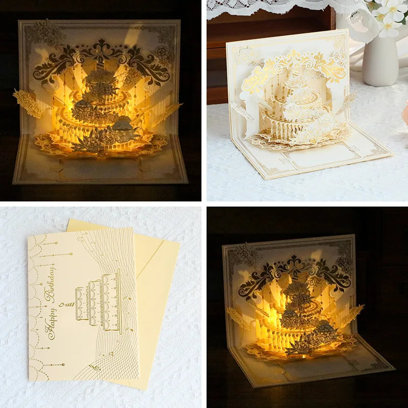 Bright Pop Up Happy Birthday Card