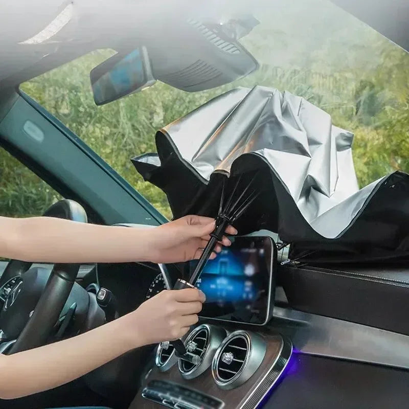 Portable Car Sun Shade Foldable UV Protector