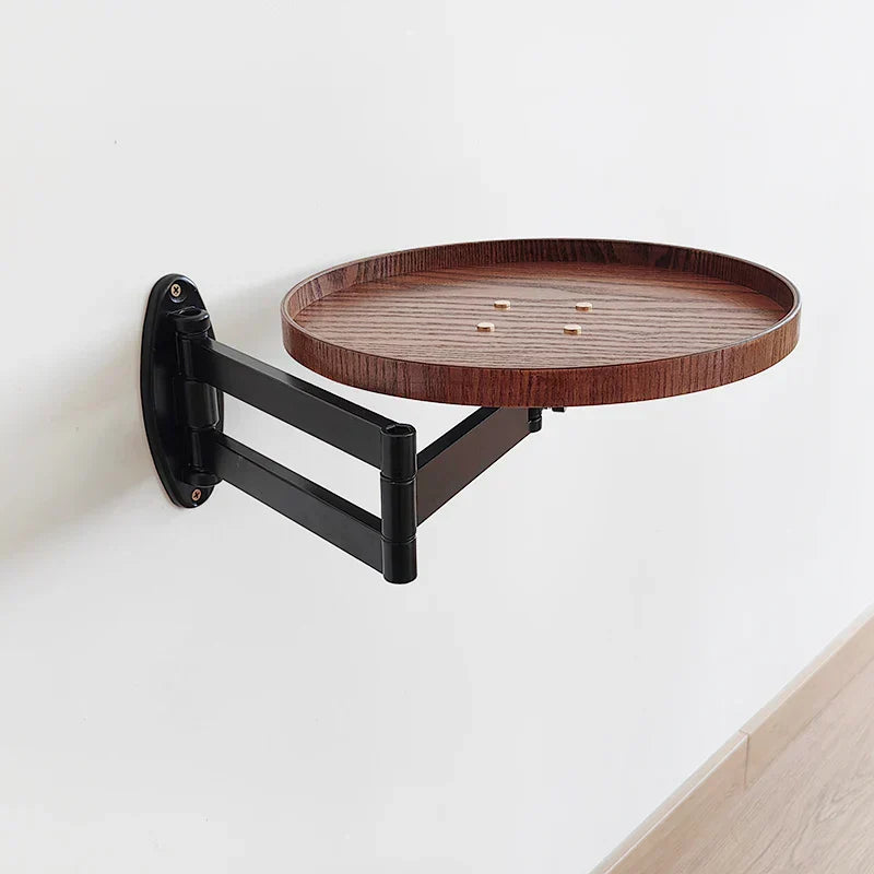Space Saving Folding Coffee Wall Table - Luxicro
