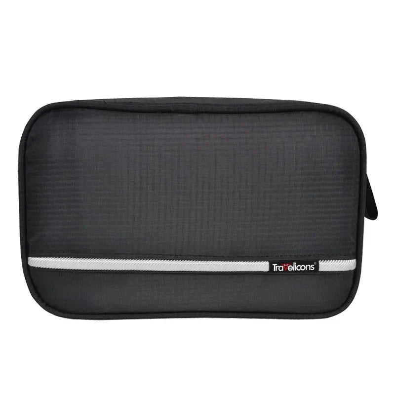 Compact Travel Toiletry Bag with Hooks