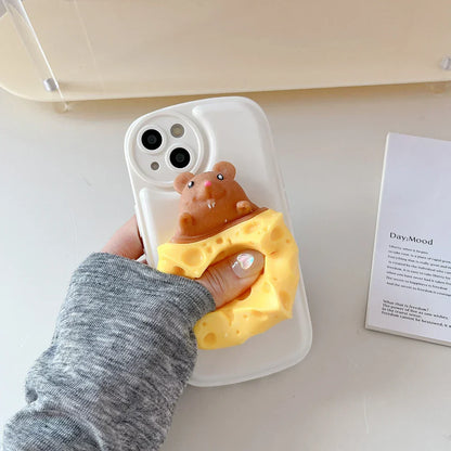 Colorful Cheese Design Phone Case