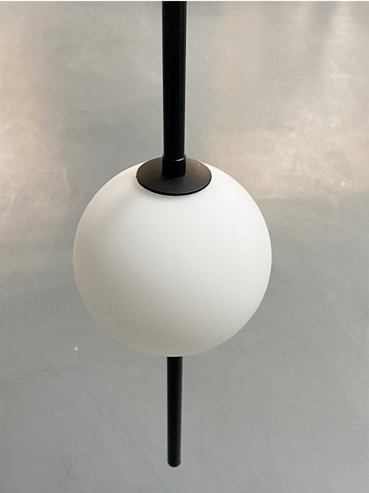 Minimalist Clear Globe Hanging Light