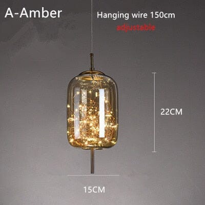 Unique European Style Glass Pendant Lighting