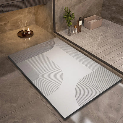 Non Slip Bathroom Rug Fast Drying Shower Mat