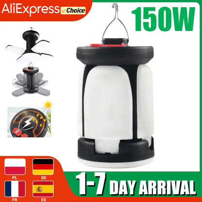 Bright Portable Solar Powered Camp Light