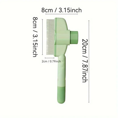 Pet Grooming Easy Clean Flea Comb Brush