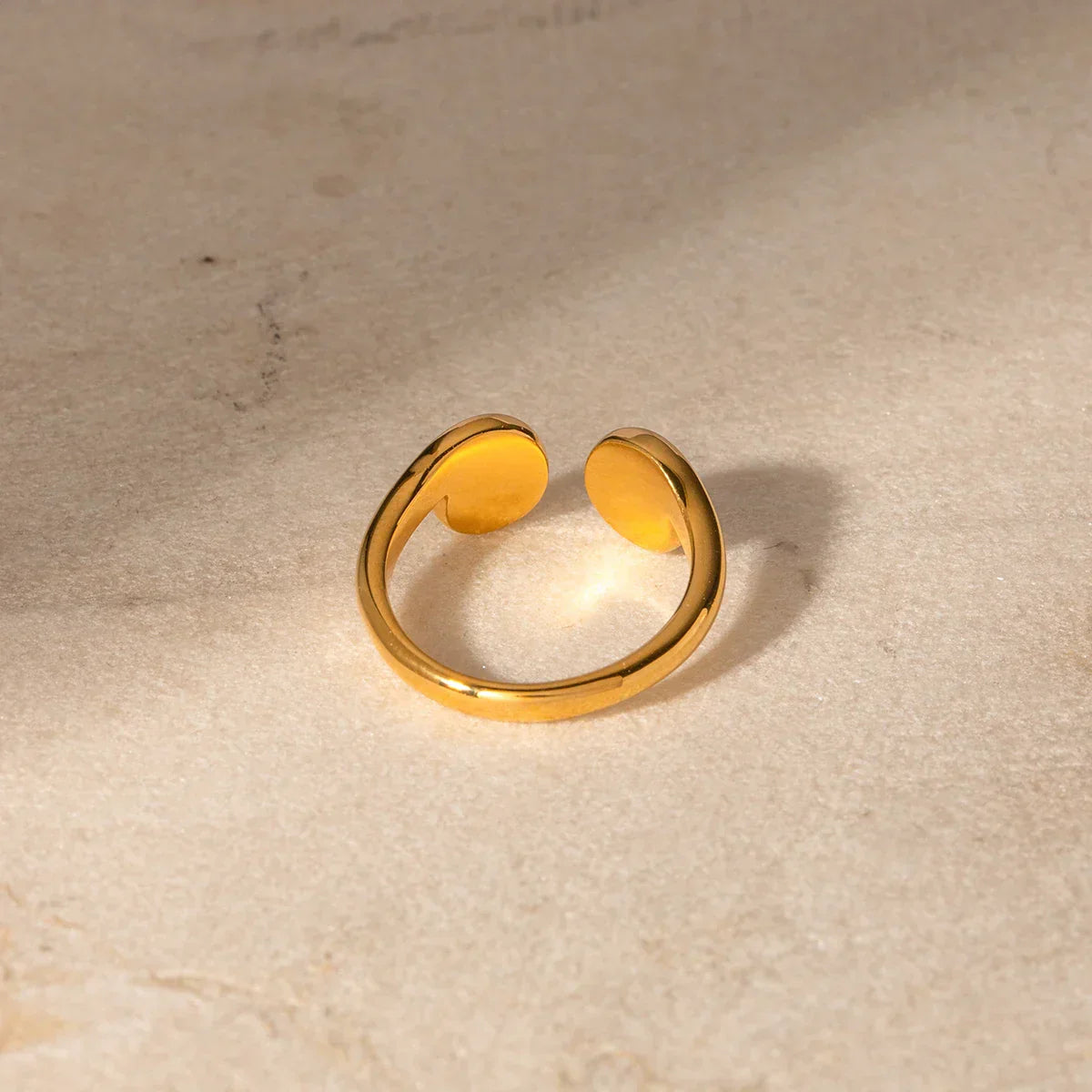 Adjustable Silver Spiral Style Ring