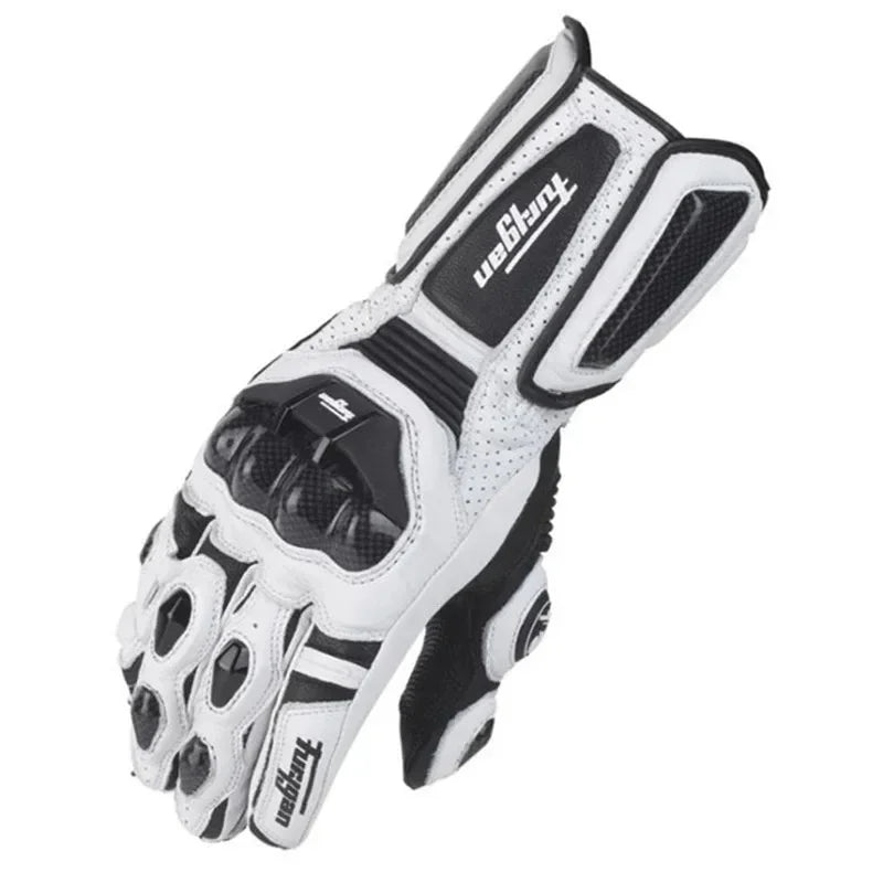Durable Motorcycle Gloves with Touchscreen Fingers - Luxicro