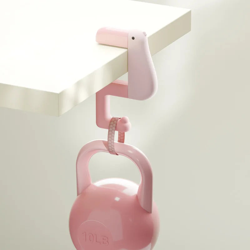 Sturdy Space Saving Under Desk Hooks