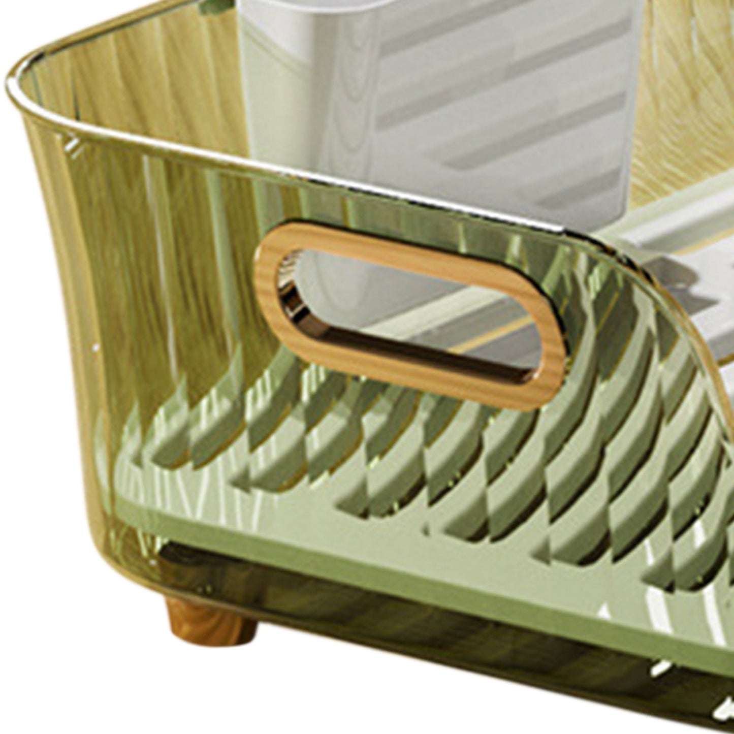 Compact Folding Dish Rack Veggie Holder