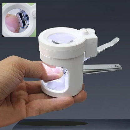 Accurate LED Nail Trimming Clippers - Luxicro