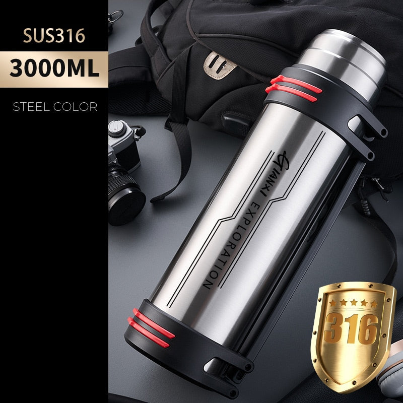 Big Thermal Metal Hydration Bottle