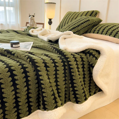 Cozy Warm Fuzzy Blanket Throw