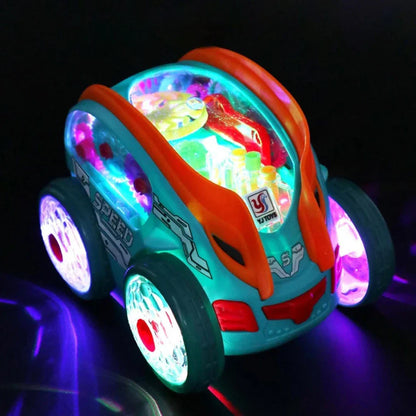 Colorful Spinning Toy Car