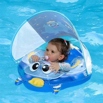 Cute Infant Pool Raft AquaBear