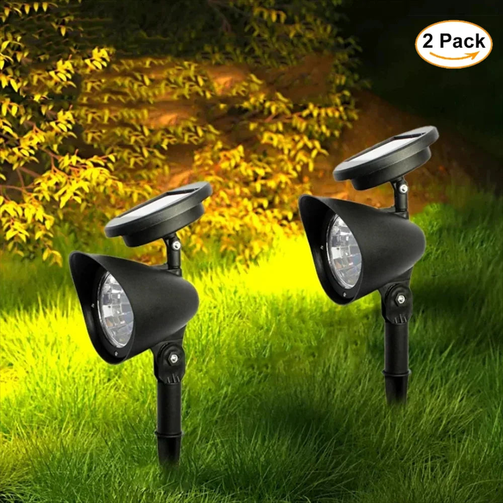 Bright Outdoor Solar LED Garden Spotlight - Luxicro