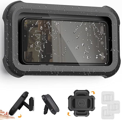 Adjustable Waterproof Shower Phone Mount Holder - Luxicro