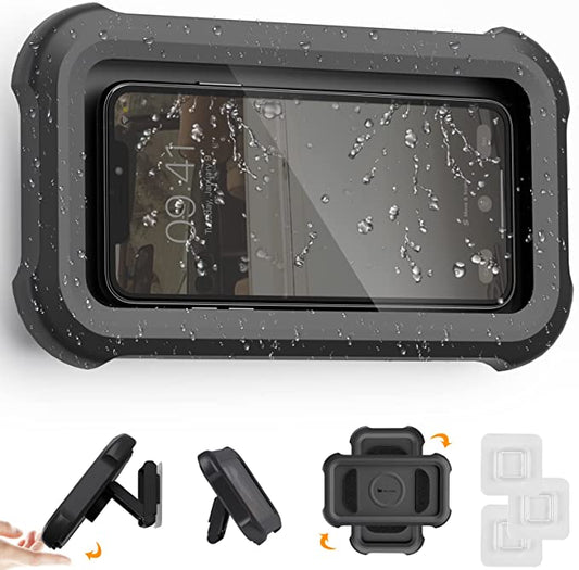Adjustable Waterproof Shower Phone Mount Holder - Luxicro