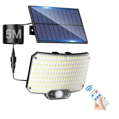 Bright Outdoor Solar Spotlight with Motion Sensor - Luxicro