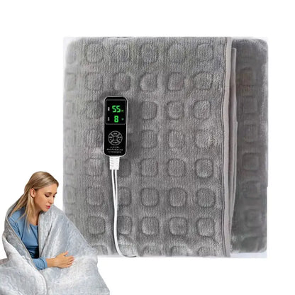Cozy Electric Throw Blanket 220V for Home Comfort - Luxicro