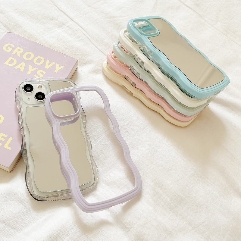 Stylish Wave LED Mirror Phone Case