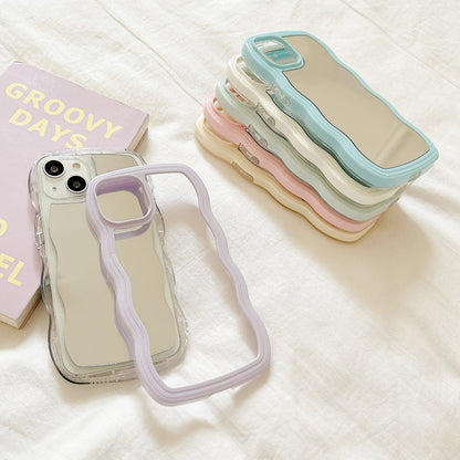 Stylish Wave LED Mirror Phone Case