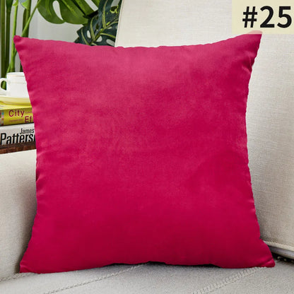 Plush Velvet Pillowcase for Luxury Living Rooms