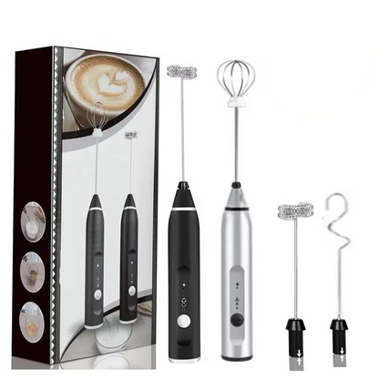 Compact USB Handheld Milk Frother and Mini Blender