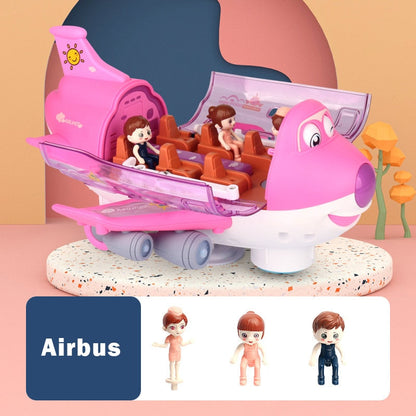 Cool Music LED Airplane Toy for Boys