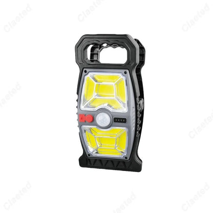Green Solar Powered Outdoor Light Lamp