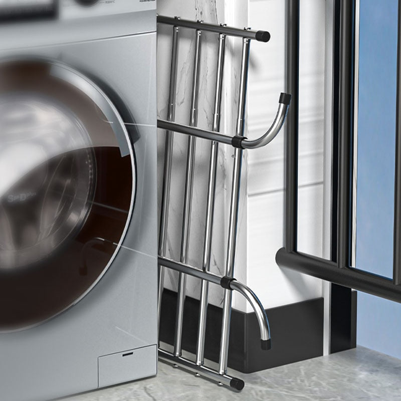 Compact Stainless Foldable Laundry Rack