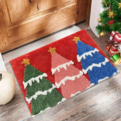 Christmas Santa Door Welcome Mat