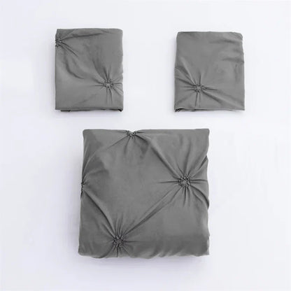 Luxury Ruffled 3 Piece Bedding Set