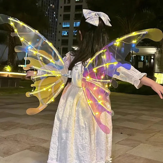 Bright LED Wing Costume for Kids and Adults - Luxicro